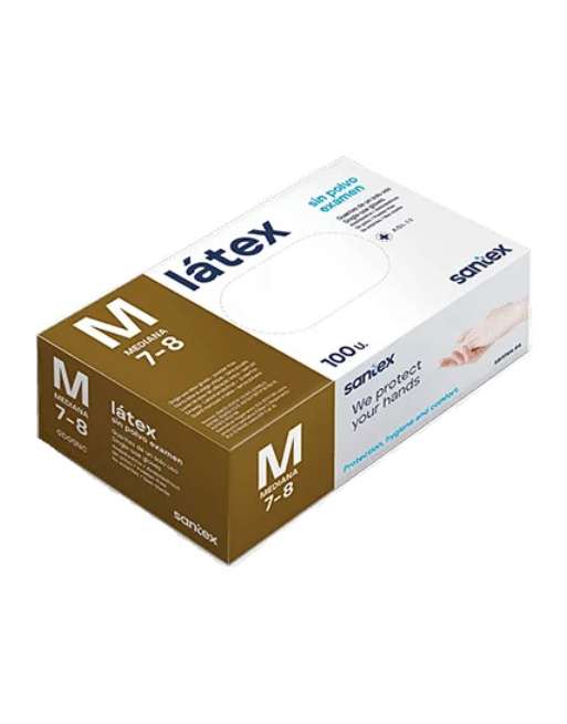 Guantes Látex Santex