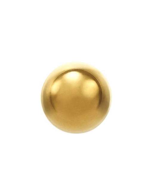 Pendiente Pistola Dorado 3mm