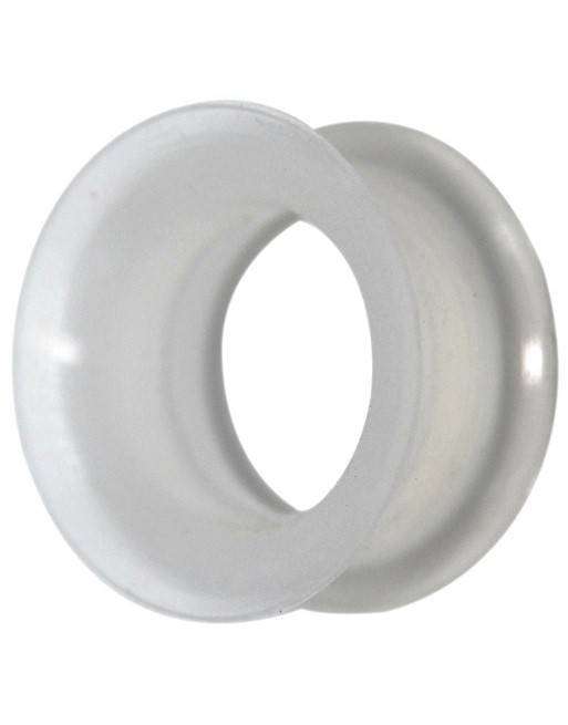 Silicon Flesh Tunnel Clear