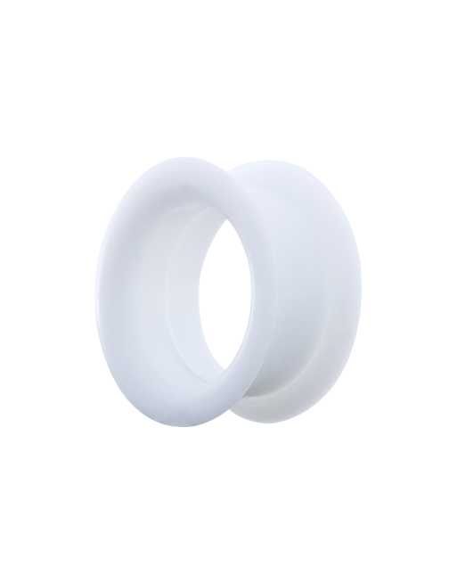 Silicon Flesh Tunnel White