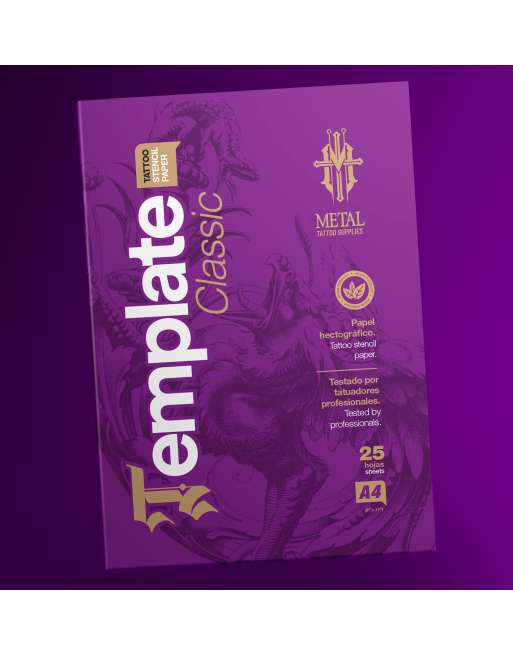 Template Classic A4 Papel Hectográfico